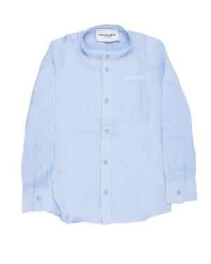 CAMICIA TRUSSARDI TBP24117CA AZURE