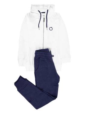 COMPLETO TUTA TRUSSARDI TBP24125CF WHITE SUGAR