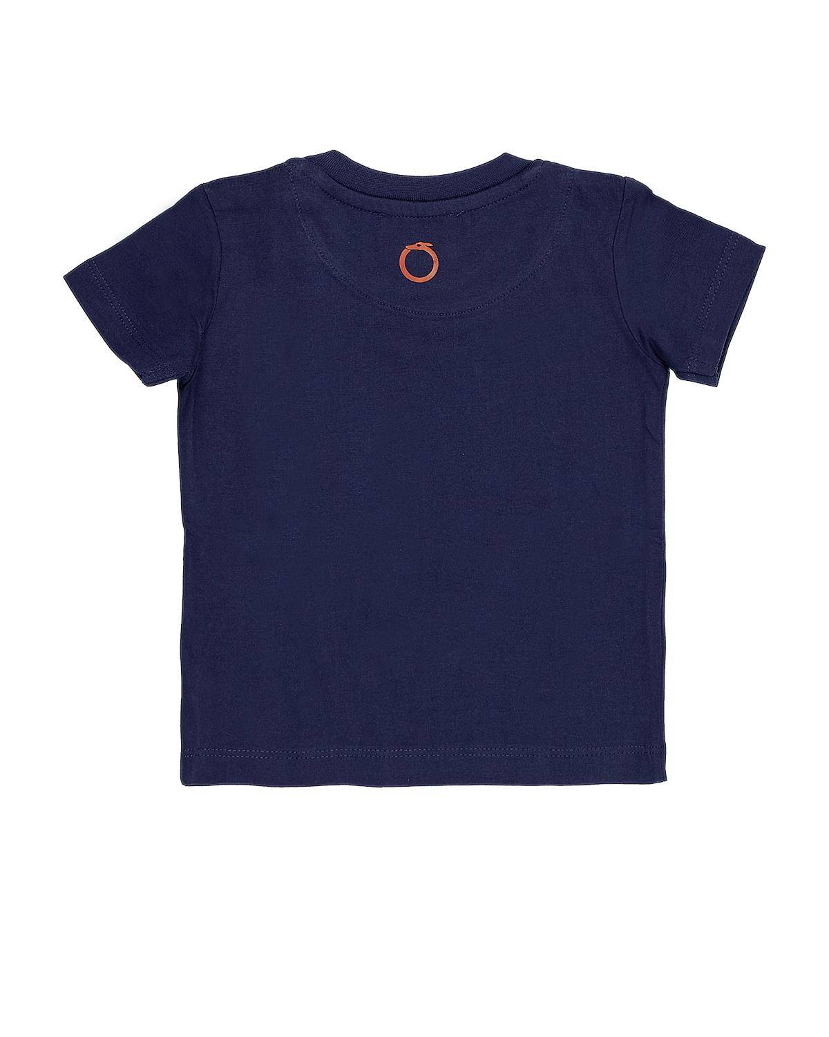 T-SHIRT TRUSSARDI TIP24001TS BLUE NAVY-1