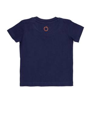 T-SHIRT TRUSSARDI TIP24001TS BLUE NAVY-1-mini