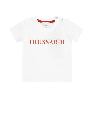 T-SHIRT TRUSSARDI TIP24001TS WHITE SUGAR