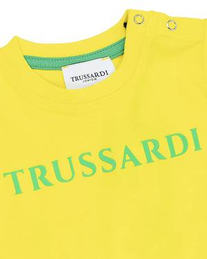 T-SHIRT TRUSSARDI TIP24001TS YELLOW-2-mini