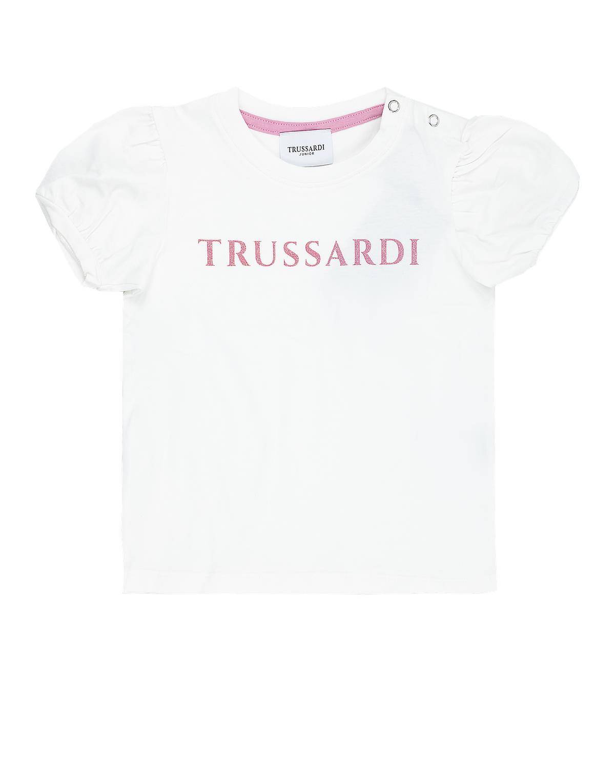 T-SHIRT TRUSSARDI TIP24004TS WHITE SUGAR