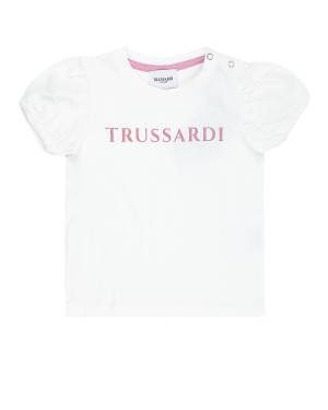 T-SHIRT TRUSSARDI TIP24004TS WHITE SUGAR