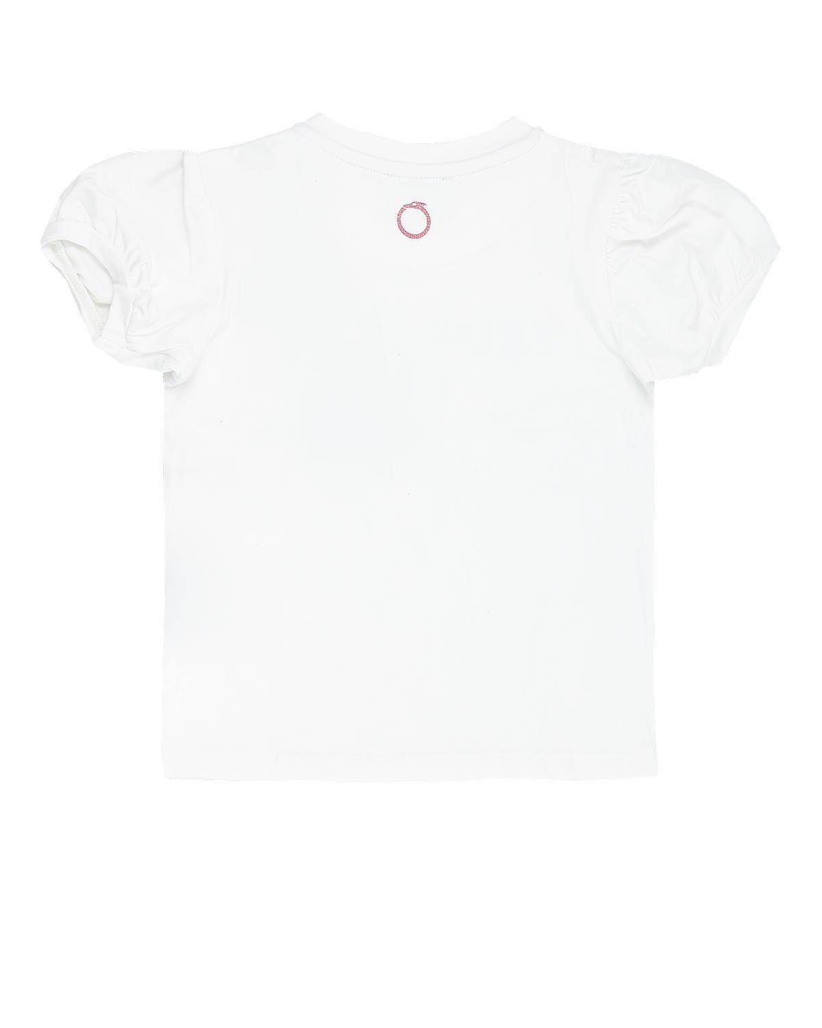 T-SHIRT TRUSSARDI TIP24004TS WHITE SUGAR-1