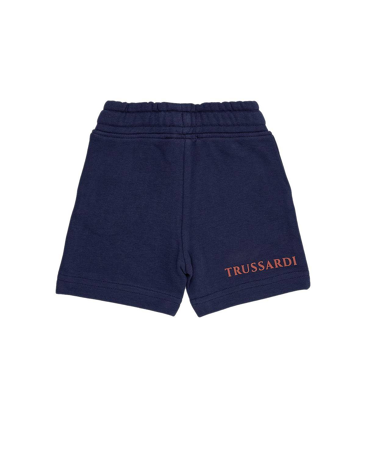 PANTALONCINO TRUSSARDI TIP24006BE BLUE NAVY-1