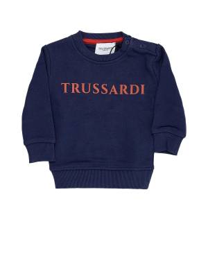 FELPA TRUSSARDI TIP24008FE BLUE NAVY