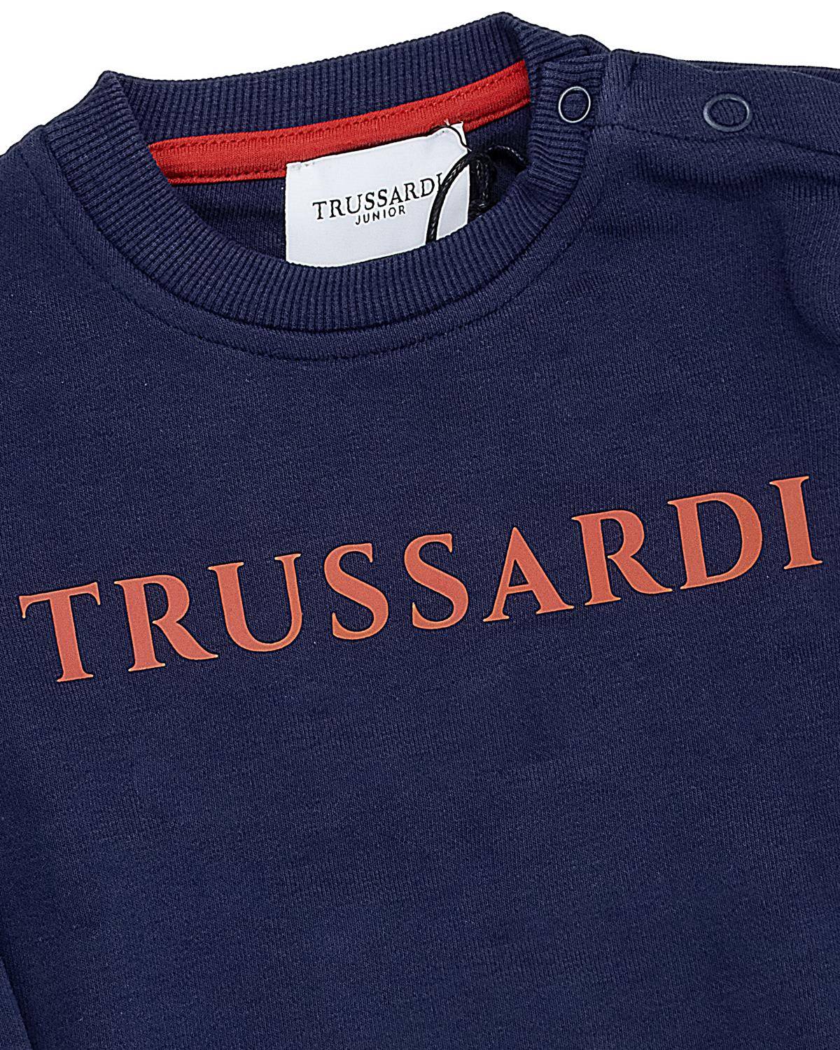 FELPA TRUSSARDI TIP24008FE BLUE NAVY-2
