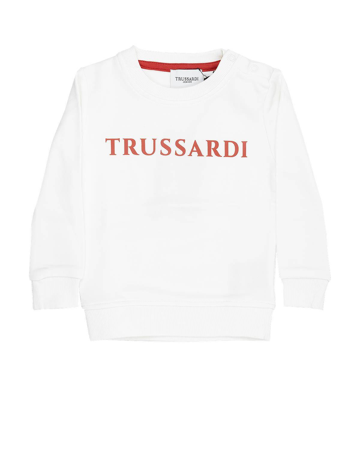 FELPA TRUSSARDI TIP24008FE WHITE SUGAR