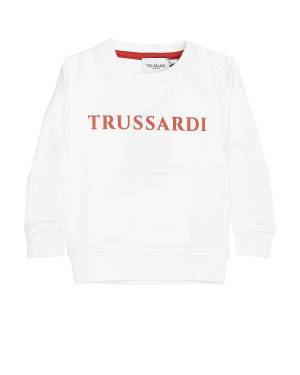 FELPA TRUSSARDI TIP24008FE WHITE SUGAR