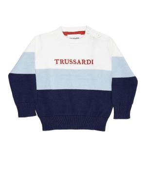 MAGLIA TRUSSARDI TIP24024MA WHITE SUGAR