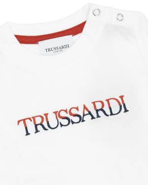 T-SHIRT TRUSSARDI TIP24044TS WHITE SUGAR-2-mini