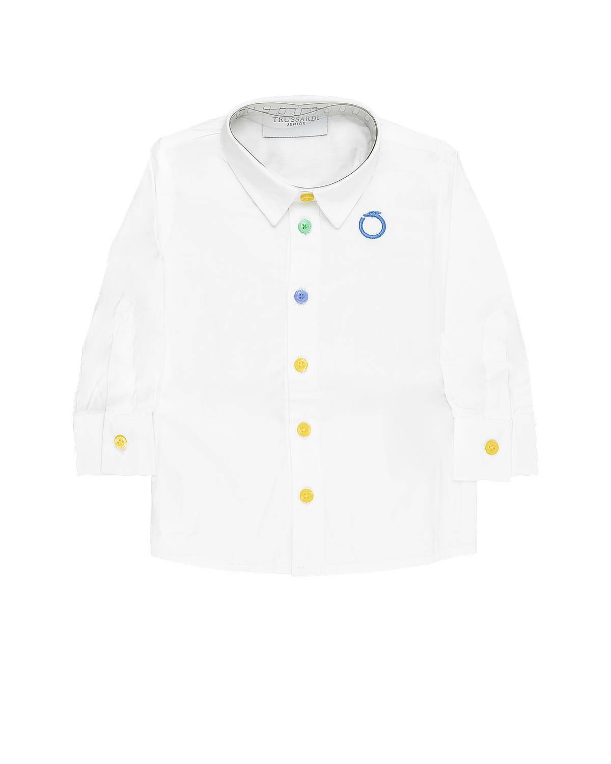 CAMICIA TRUSSARDI TIP24060CA WHITE SUGAR