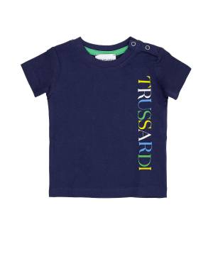 T-SHIRT TRUSSARDI TIP24069TS BLUE NAVY