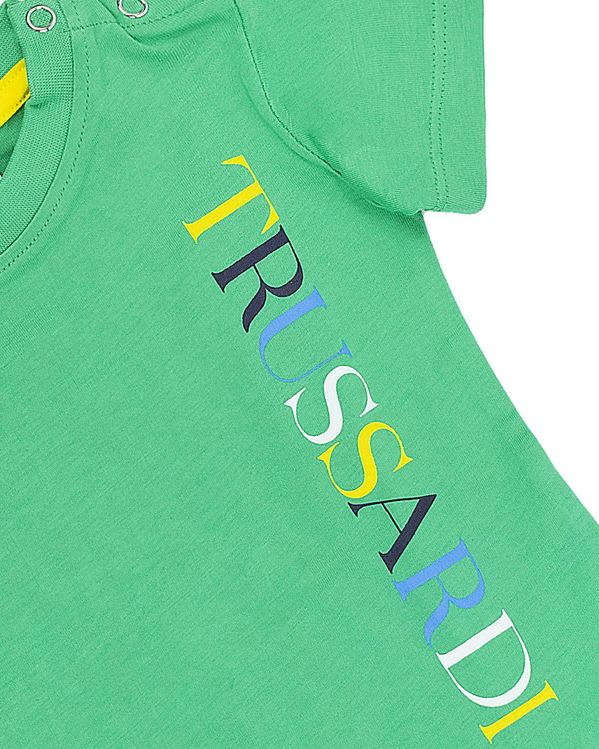 T-SHIRT TRUSSARDI TIP24069TS GREEN-2