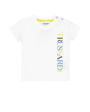T-SHIRT TRUSSARDI TIP24069TS WHITE SUGAR