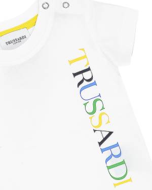 T-SHIRT TRUSSARDI TIP24069TS WHITE SUGAR-2-mini