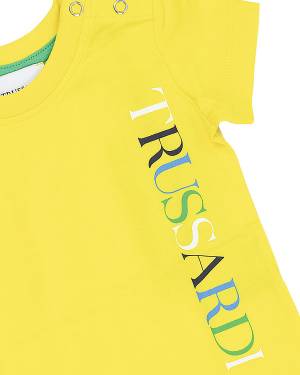 T-SHIRT TRUSSARDI TIP24069TS YELLOW-2-mini