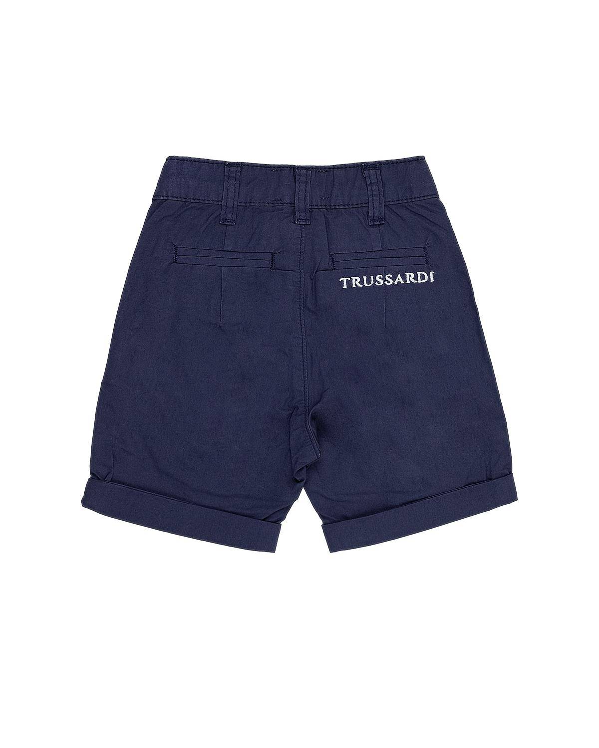 PANTALONCINO TRUSSARDI TIP24070BE BLUE NAVY-1