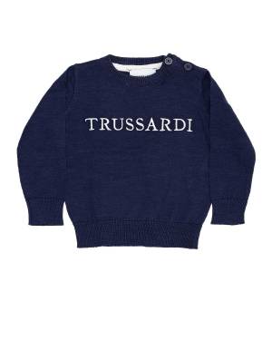 MAGLIA TRUSSARDI TIP24074MA BLUE NAVY