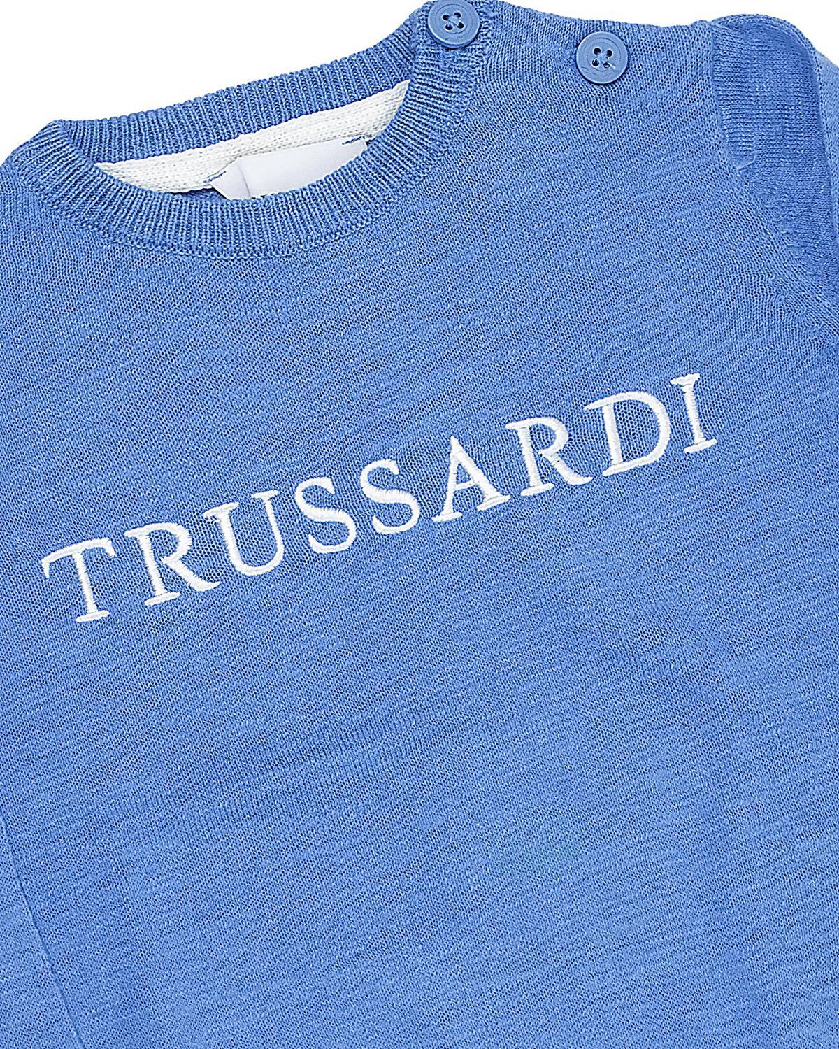 MAGLIA TRUSSARDI TIP24074MA DUST BLUE-2