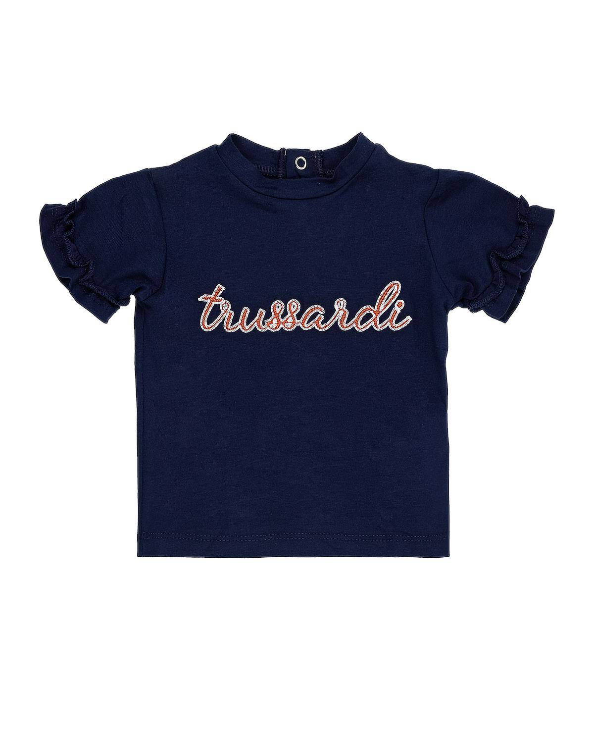 T-SHIRT TRUSSARDI TIP24122TS BLUE NAVY