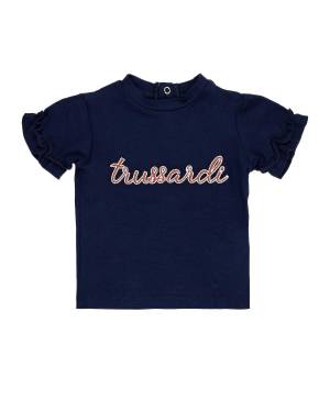 T-SHIRT TRUSSARDI TIP24122TS BLUE NAVY