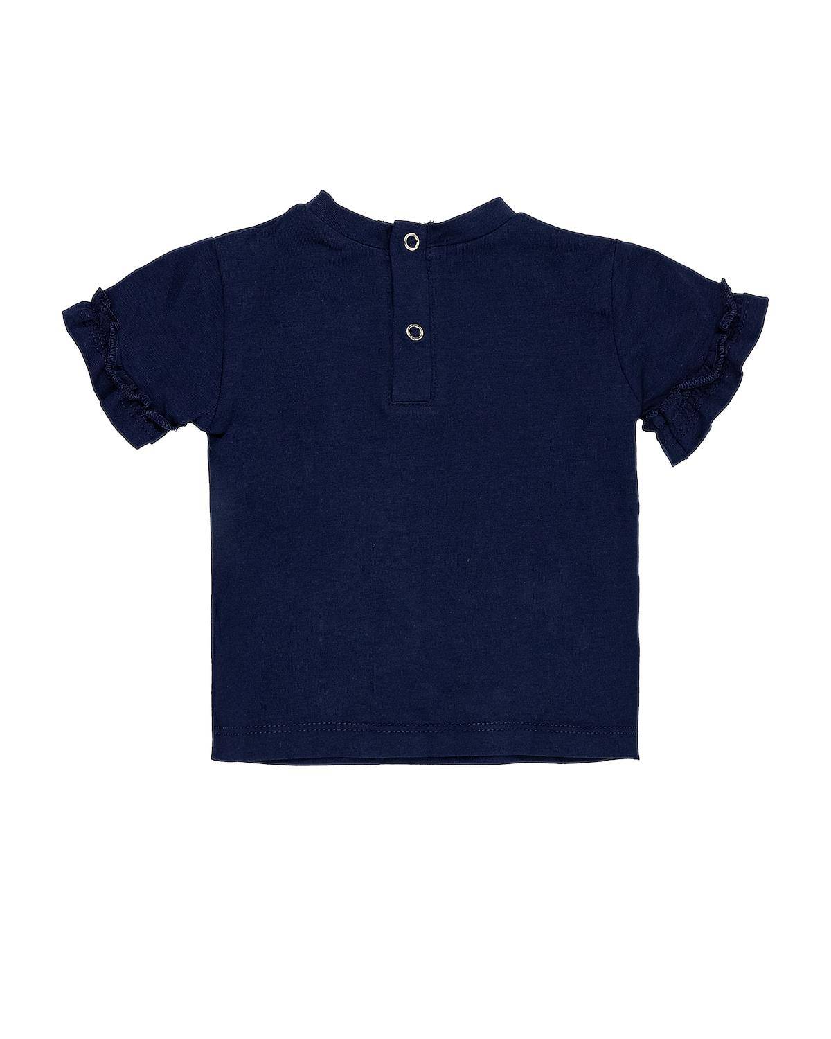 T-SHIRT TRUSSARDI TIP24122TS BLUE NAVY-1