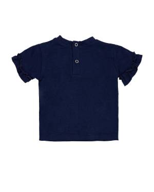T-SHIRT TRUSSARDI TIP24122TS BLUE NAVY-1-mini