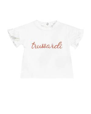 T-SHIRT TRUSSARDI TIP24122TS WHITE SUGAR