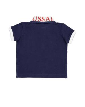 POLO TRUSSARDI TIP24146PO BLUE NAVY-1-mini