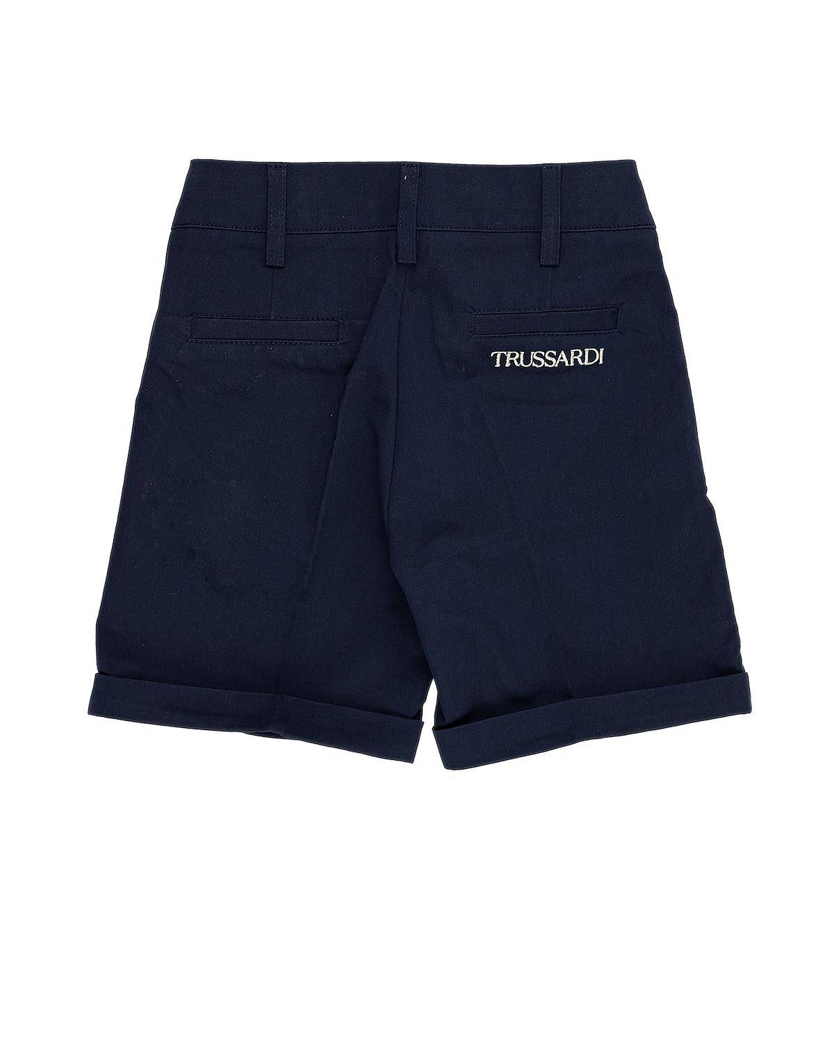 PANTALONCINO TRUSSARDI TIP24148BE BLUE NAVY-1