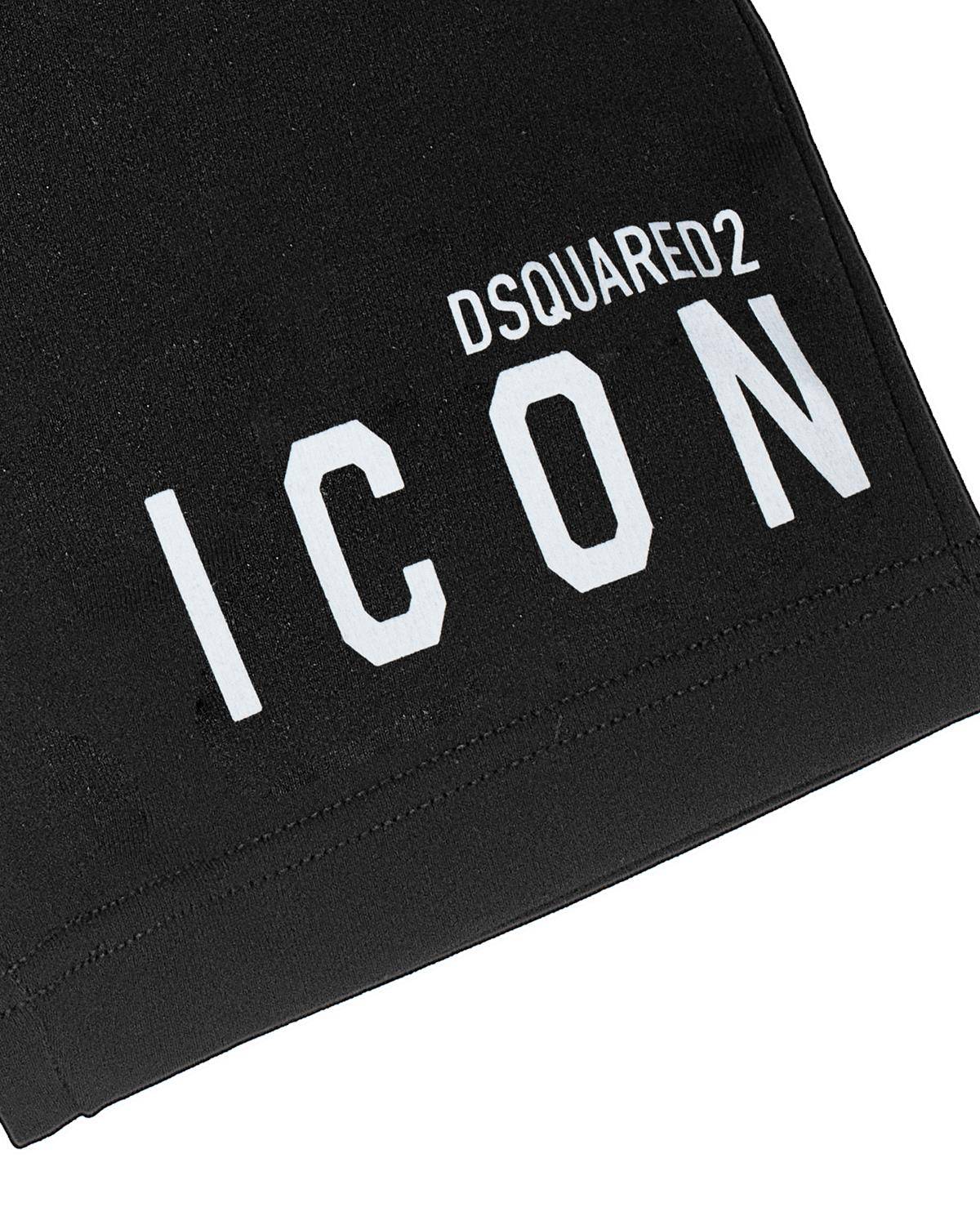 PANTALONCINO DSQUARED2 DQ1673 BLACK-2