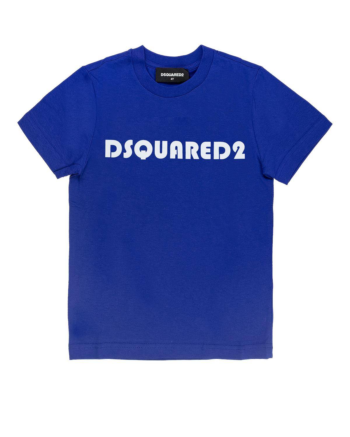 T-SHIRT DSQUARED2 DQ2072 CLEMATIS BLUE
