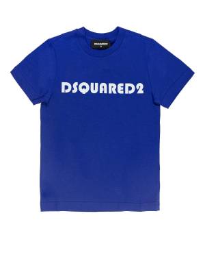 T-SHIRT DSQUARED2 DQ2072 CLEMATIS BLUE