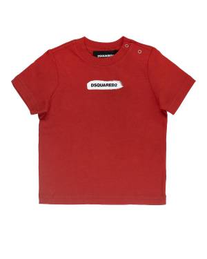 T-SHIRT DSQUARED2 DQ2078 BRIGHT RED
