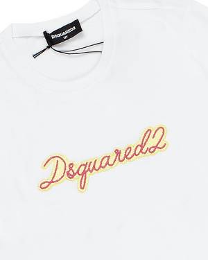 T-SHIRT DSQUARED2 DQ2111 WHITE-2-mini