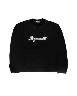 FELPA DSQUARED2 DQ2113 BLACK