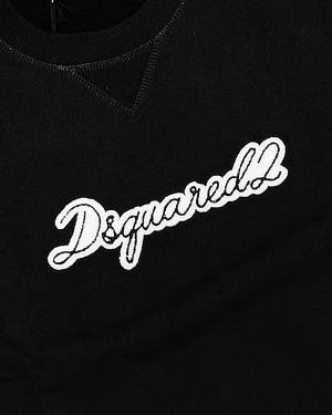 FELPA DSQUARED2 DQ2113 BLACK-2-mini