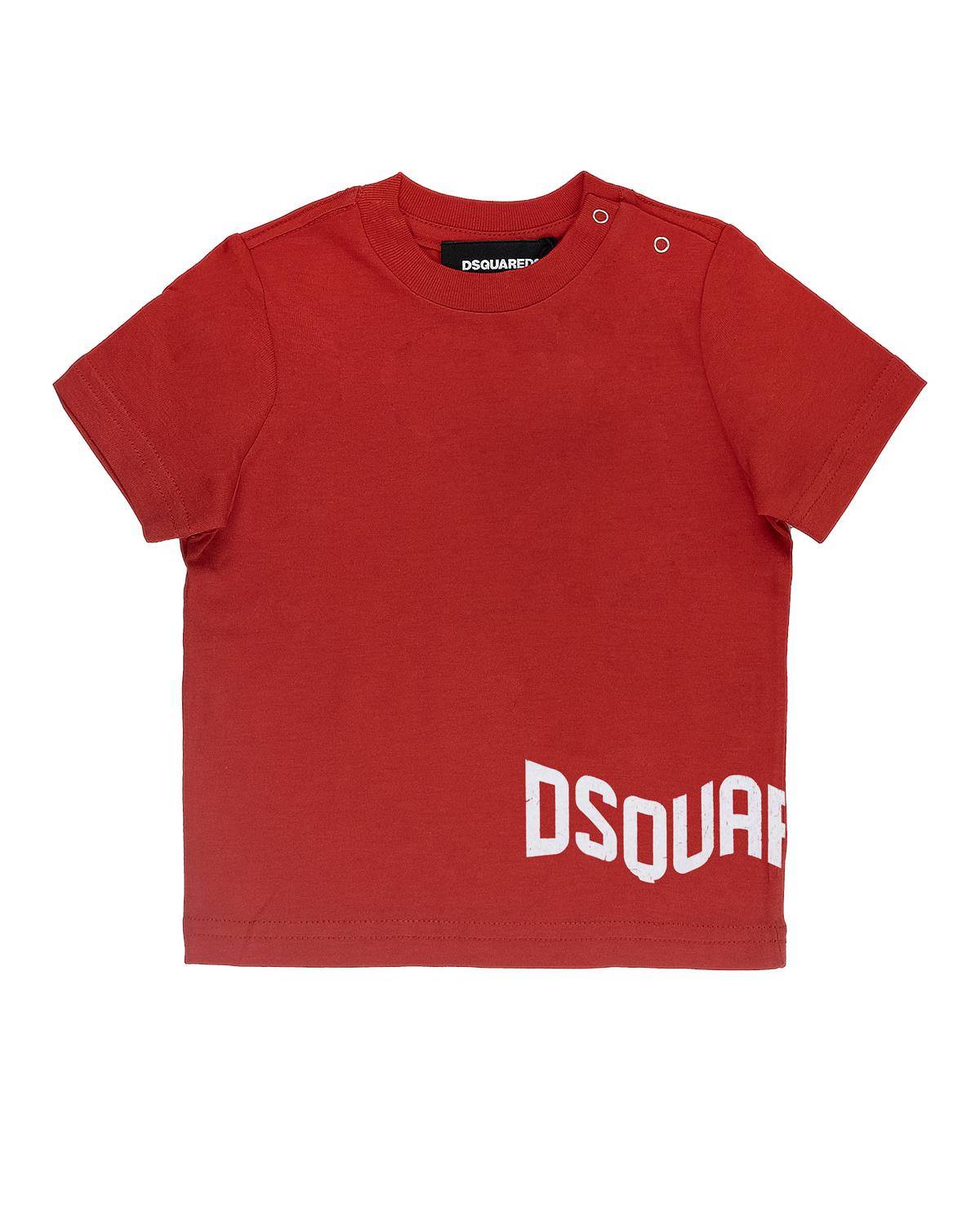 T-SHIRT DSQUARED2 DQ2138 BRIGHT RED