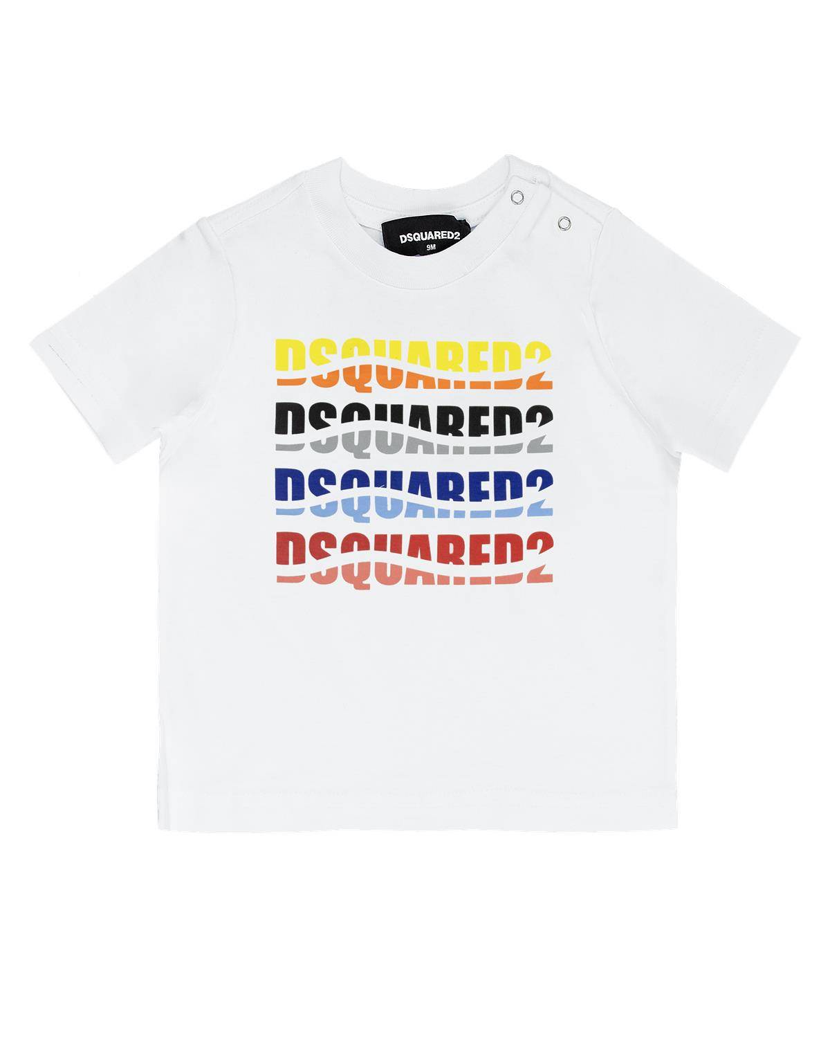T-SHIRT DSQUARED2 DQ2140 WHITE