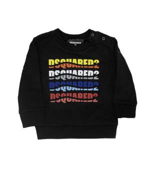 FELPA DSQUARED2 DQ2143 BLACK