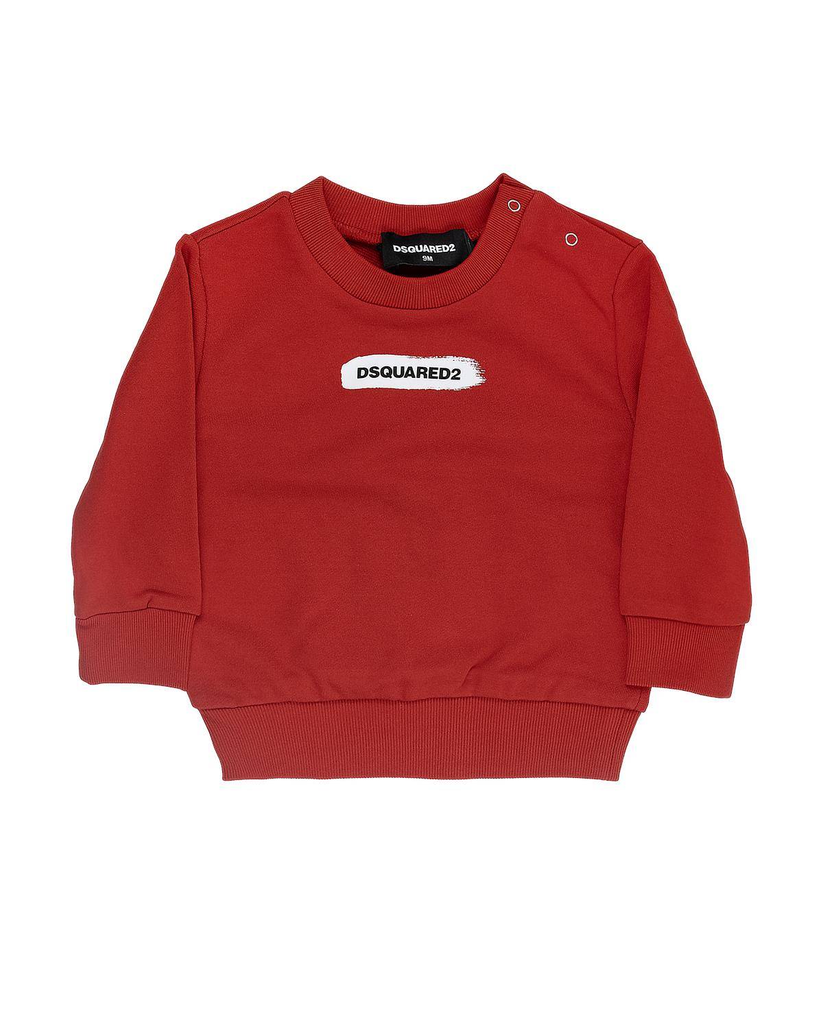 FELPA DSQUARED2 DQ2144 BRIGHT RED