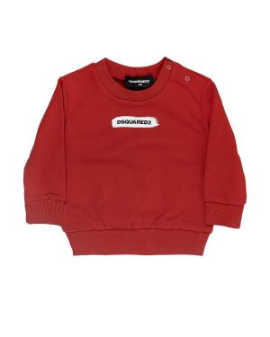 FELPA DSQUARED2 DQ2144 BRIGHT RED