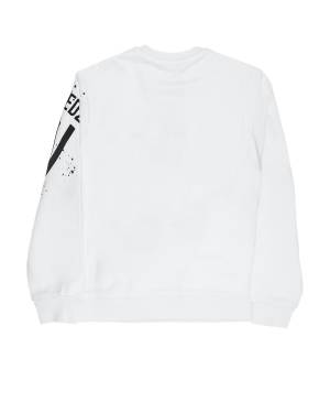 FELPA DSQUARED2 DQ2424 WHITE-1-mini