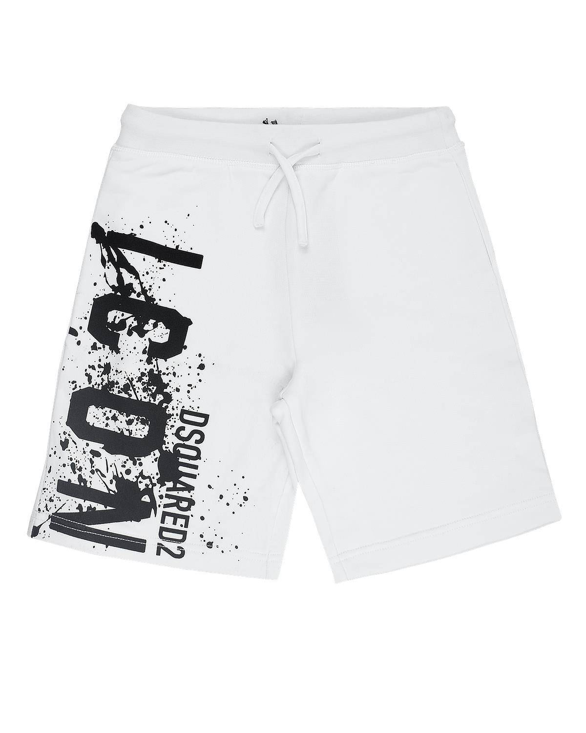 PANTALONCINO DSQUARED2 DQ2425 WHITE