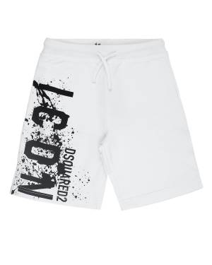 PANTALONCINO DSQUARED2 DQ2425 WHITE