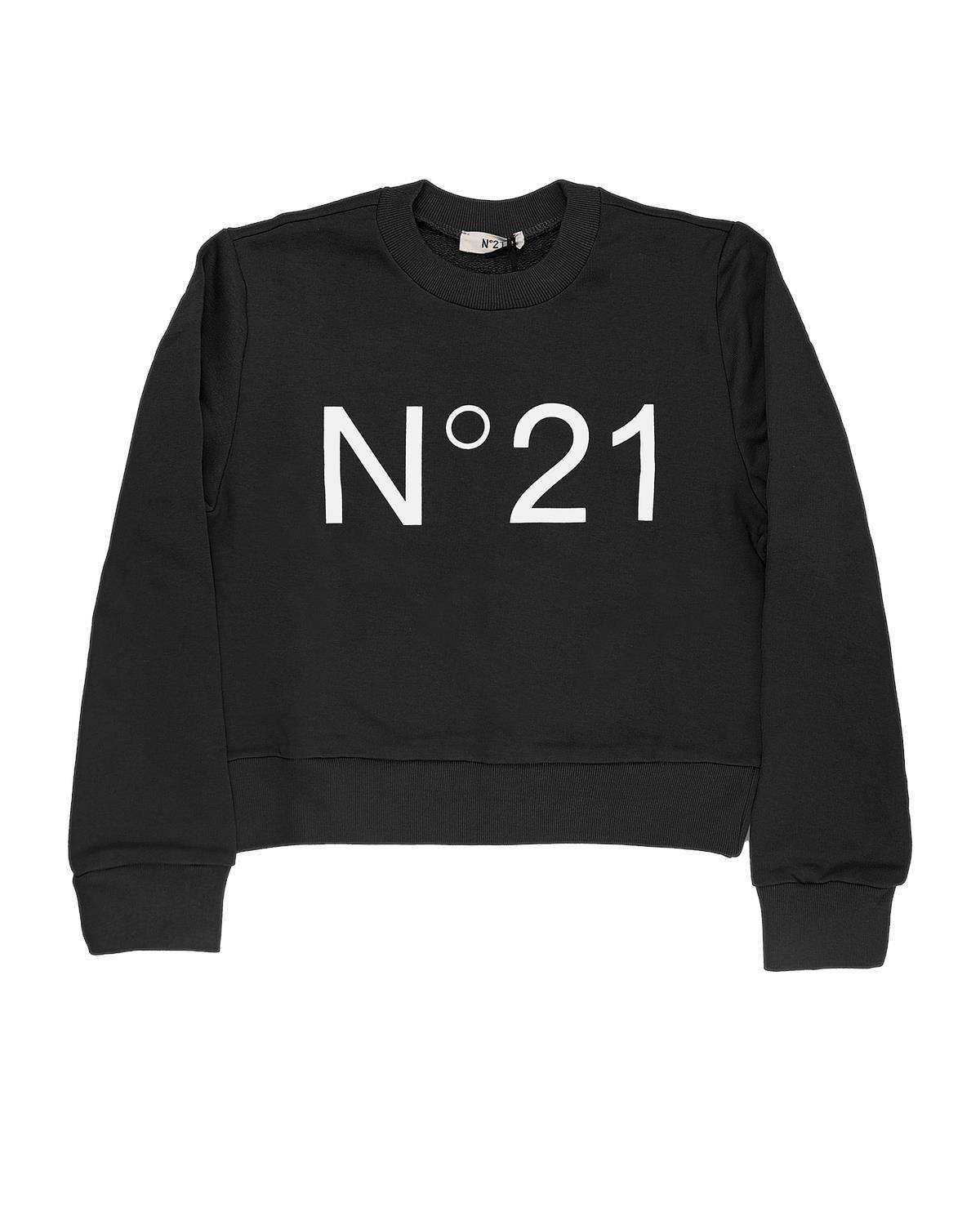 FELPA N21 N21574 FABRIC BASE 0N900 BLACK + PRINT COL. 0N100 WHITE
