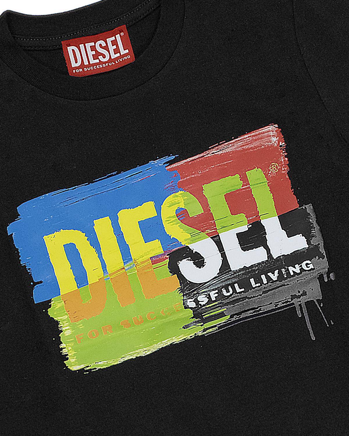 T-SHIRT DIESEL J01776 NERO-2