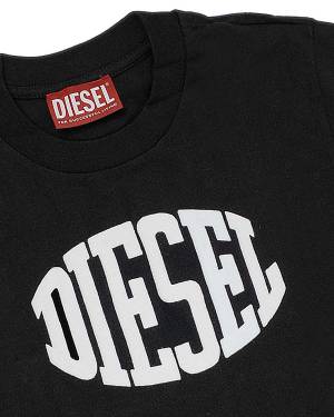 T-SHIRT DIESEL J01777 NERO-2-mini